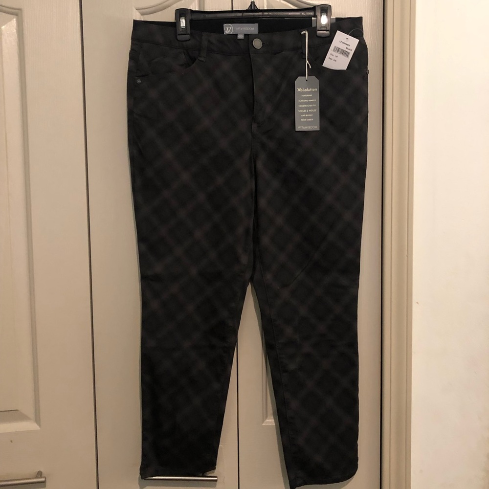 Wit & Wisdom Ab-solution High Waist Ankle Skinny Pants